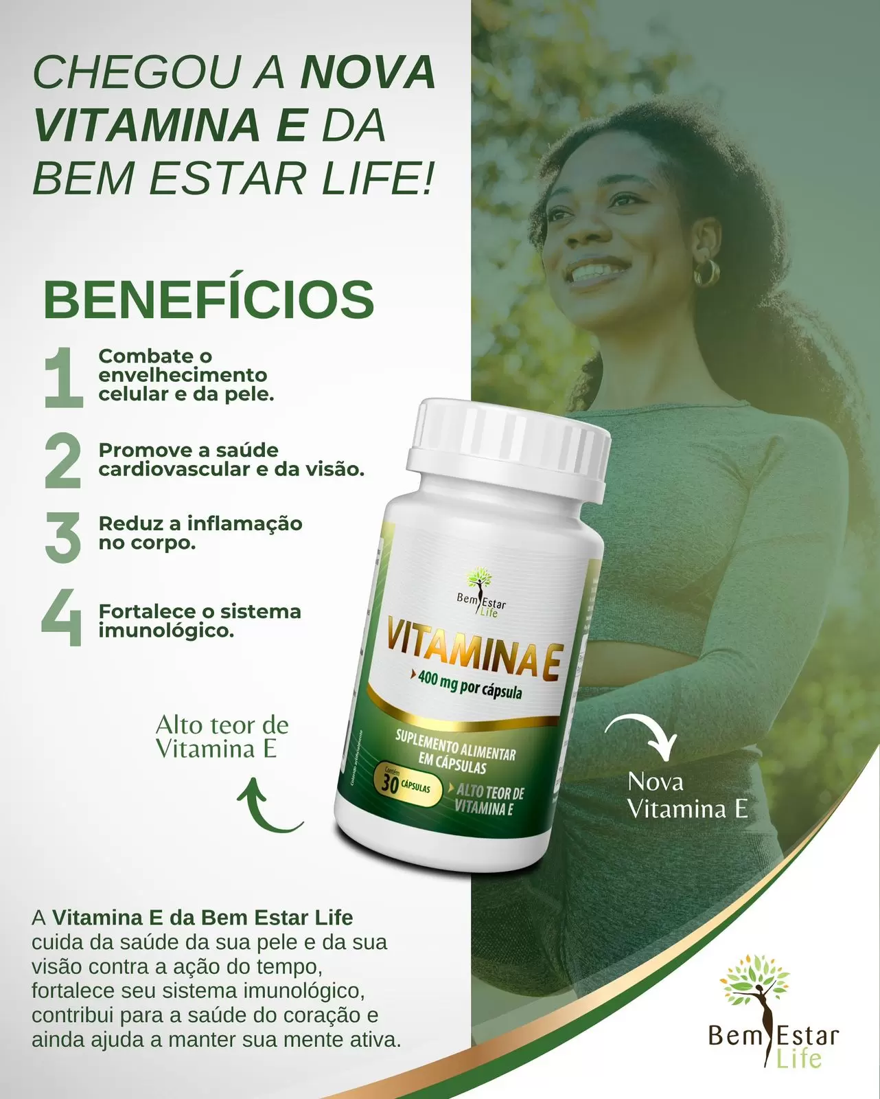 Vitamina E 400mg
