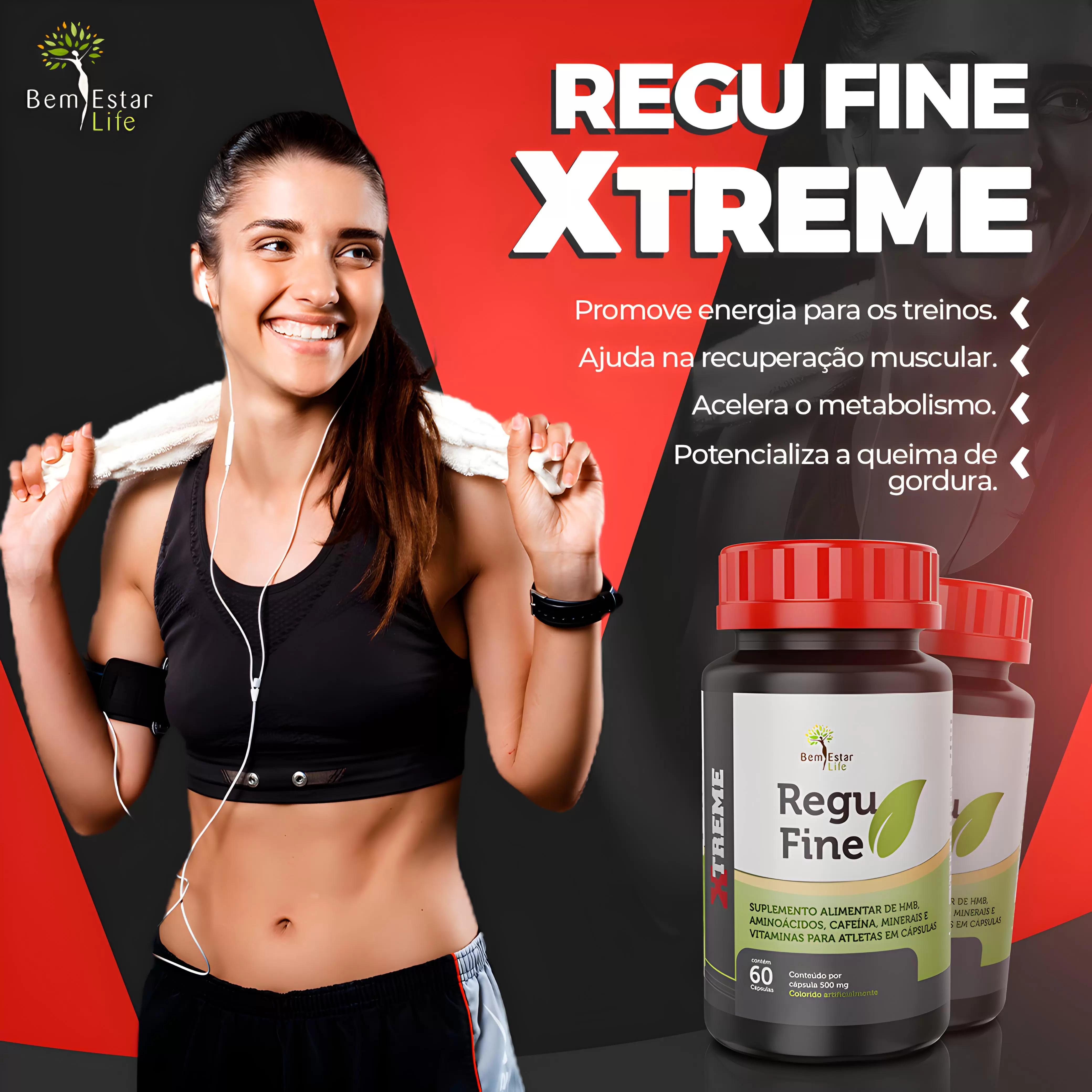 REGU FINE XTREME - 60 CÁPSULAS